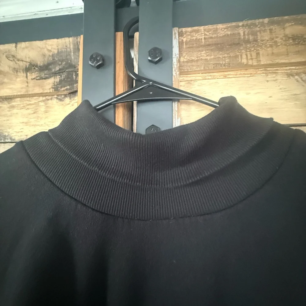 Alo Yoga‎ Clarity Longsleeve Ribbed High Neck Black